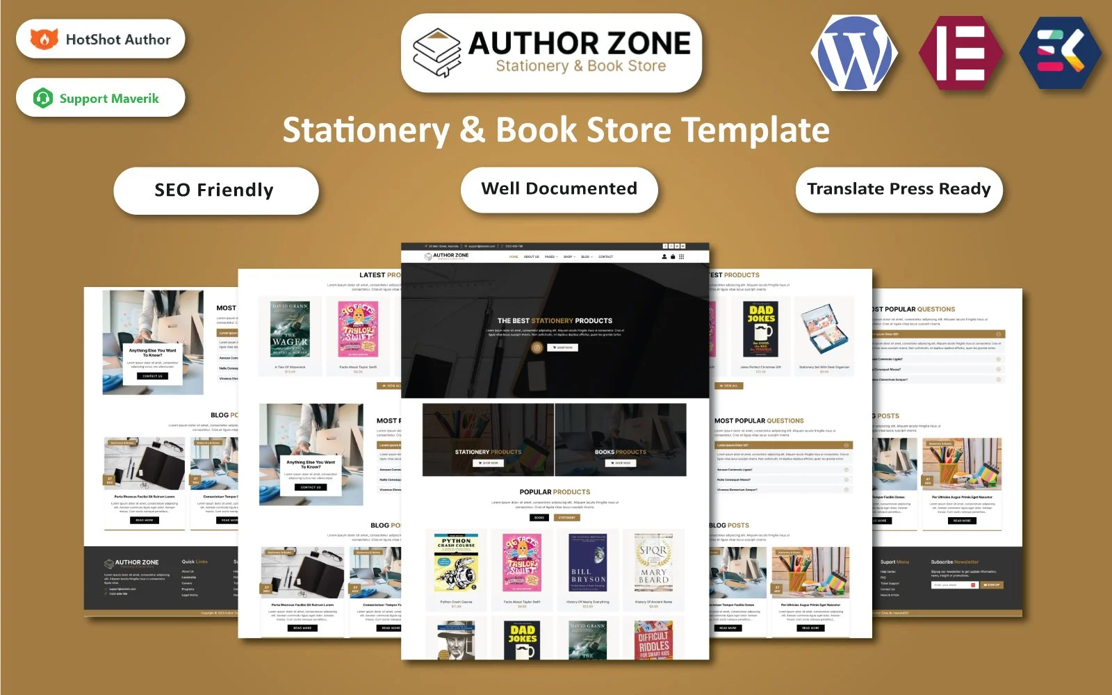 Author Zone – Stationery & Book Store