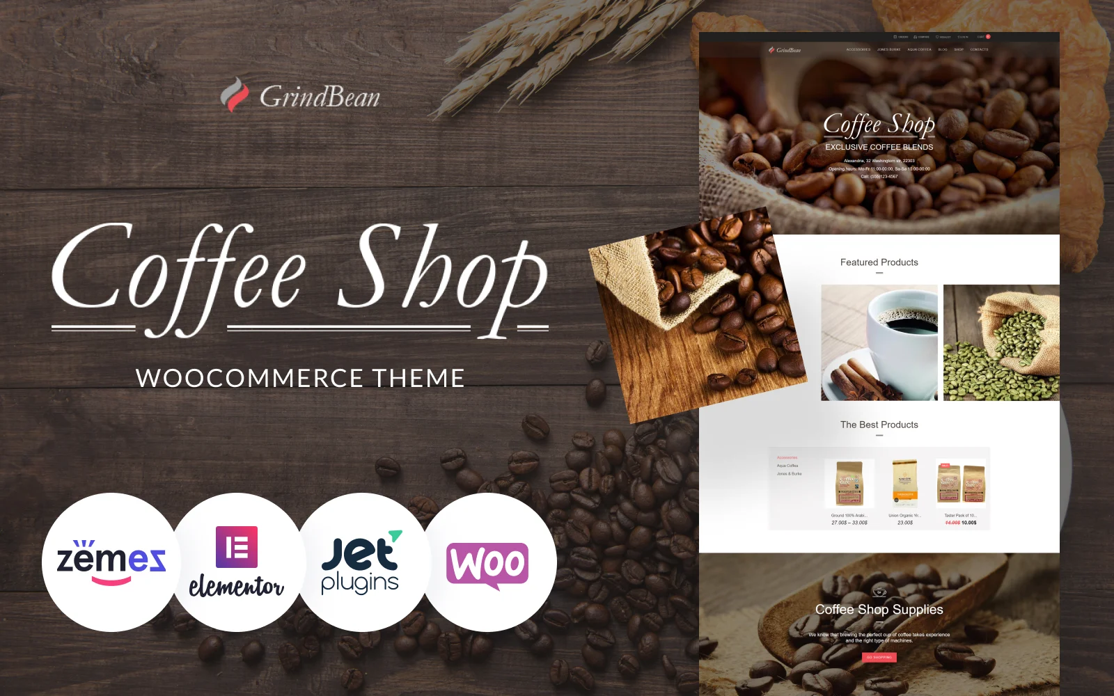 CoffeeShop –  Coffee Store