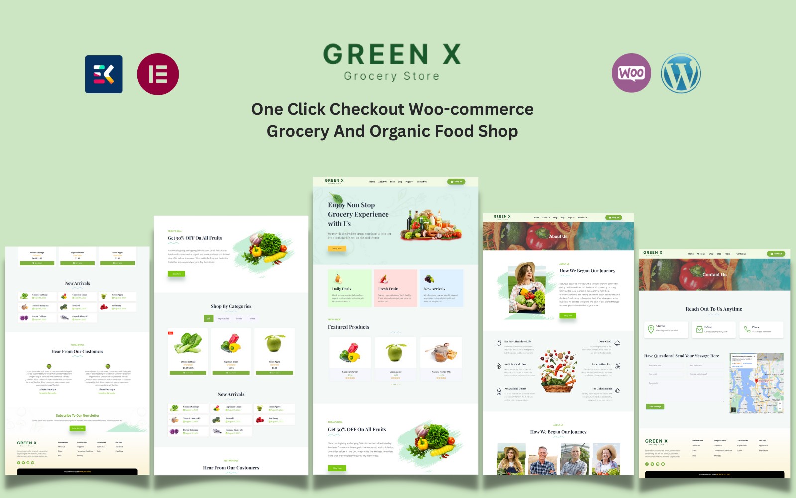 Green X – Grocery & Organic Store