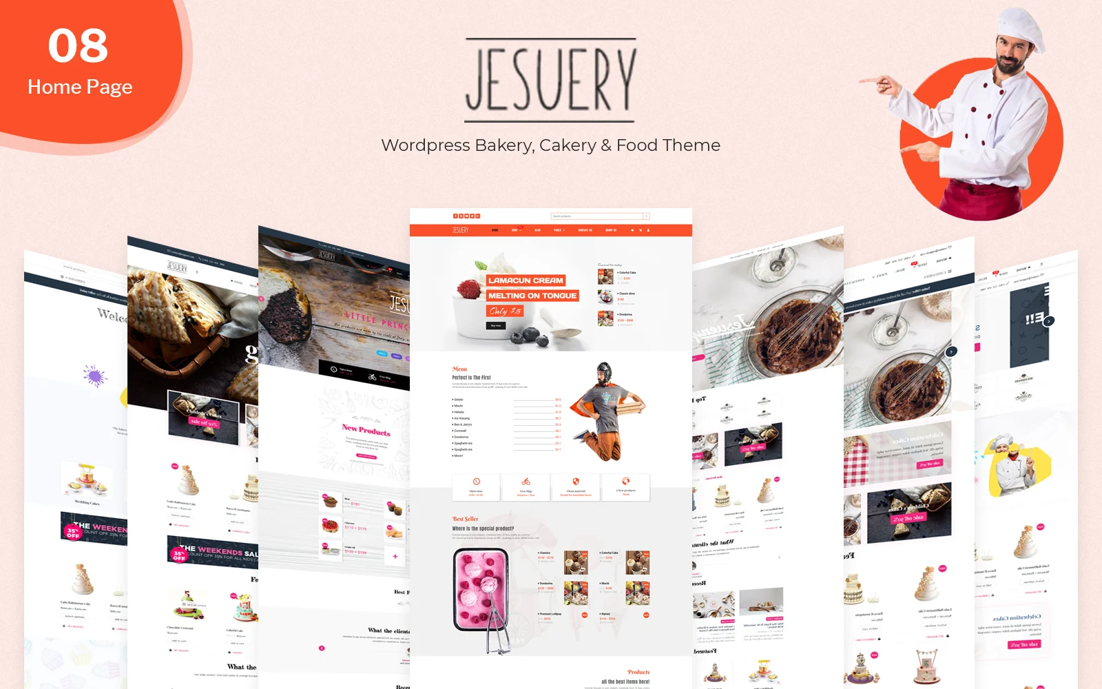 Jesuery – Bakery, Cakery & Food