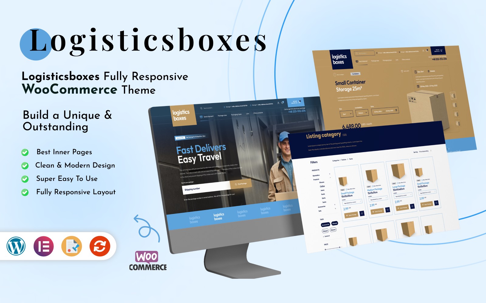 LogisticsBoxes – Seamless Delivery
