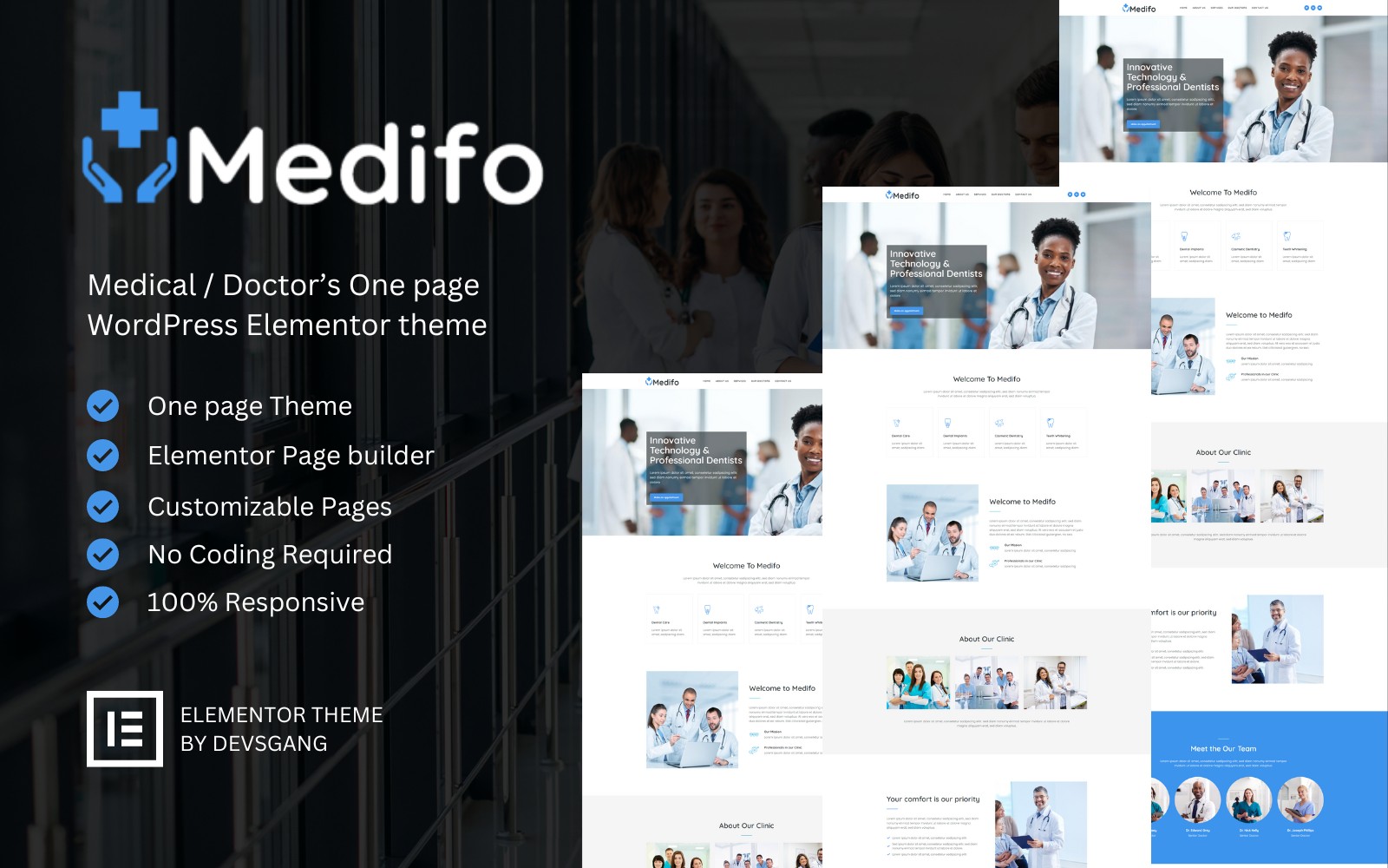 Medifo – A Medical Landing Page