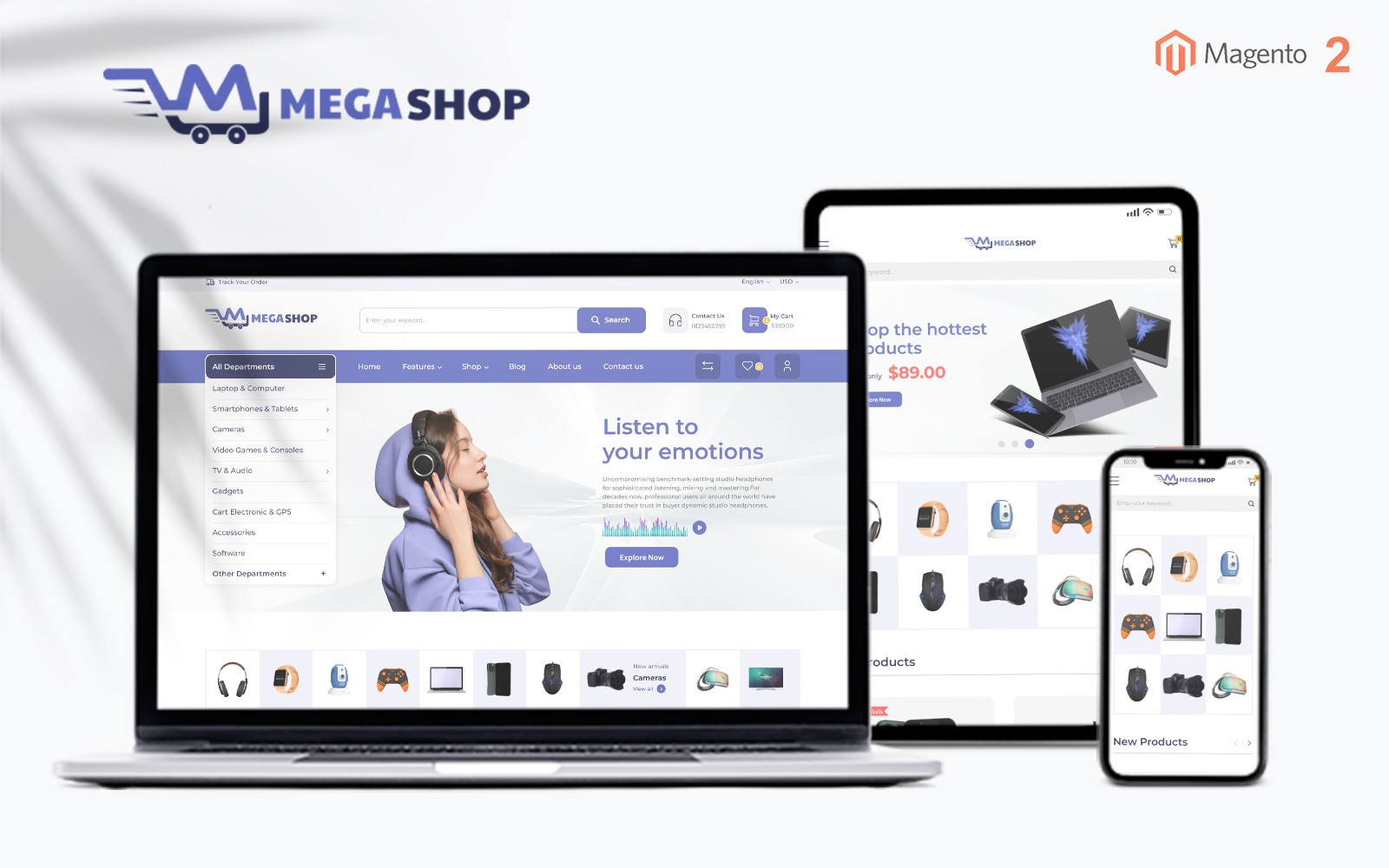 MegaShop – Multipurpose eCommerce Store