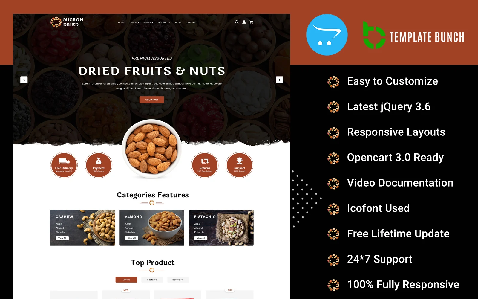 Micron Dried – Fruits and Nuts