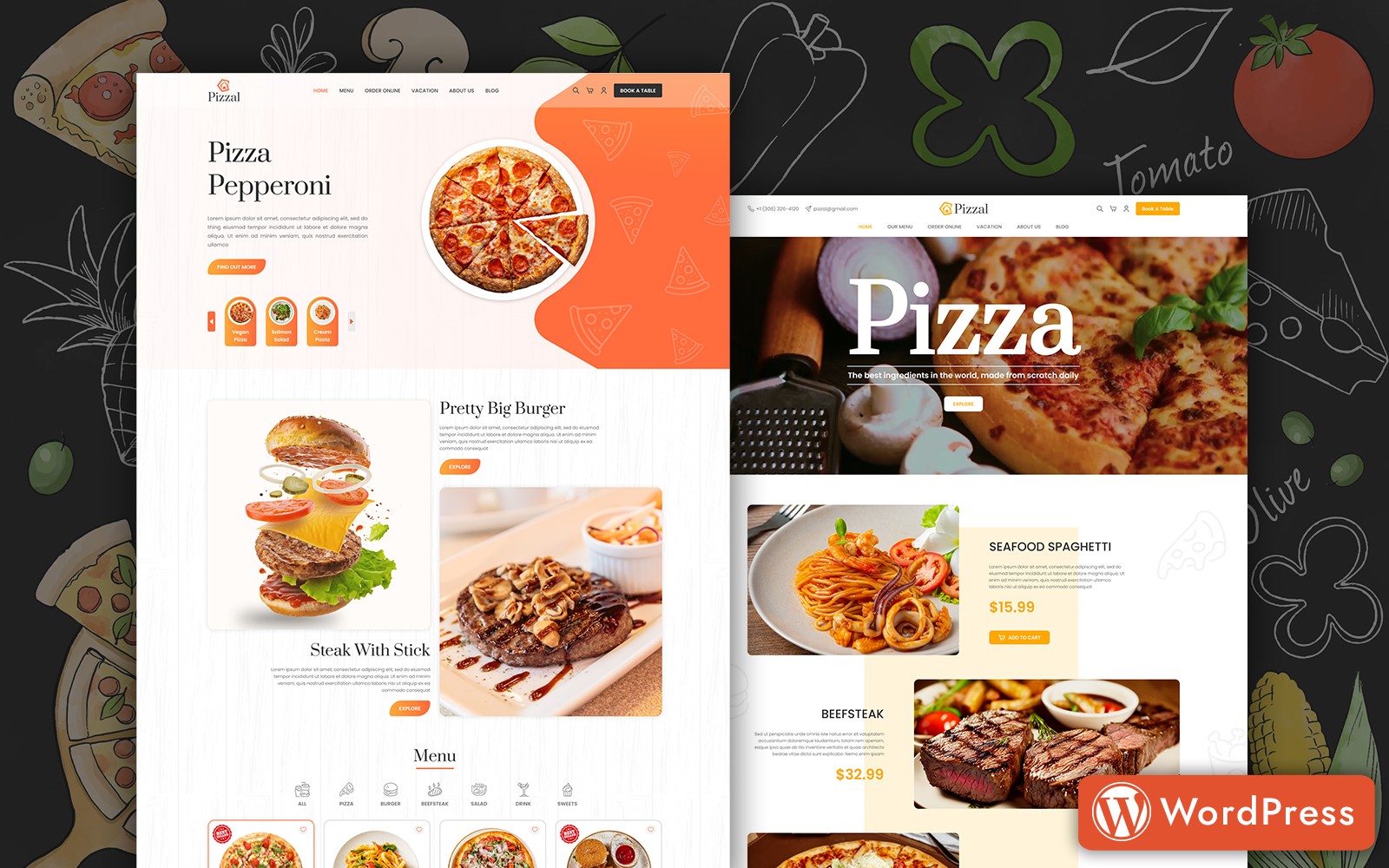 Pizzal – Fast Food and Restaurant