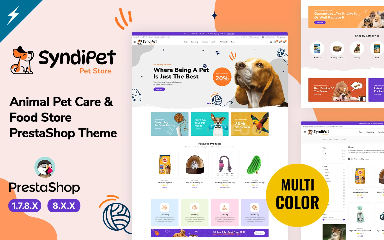 Syndipet – Animal Pet Care and Pet Food Store