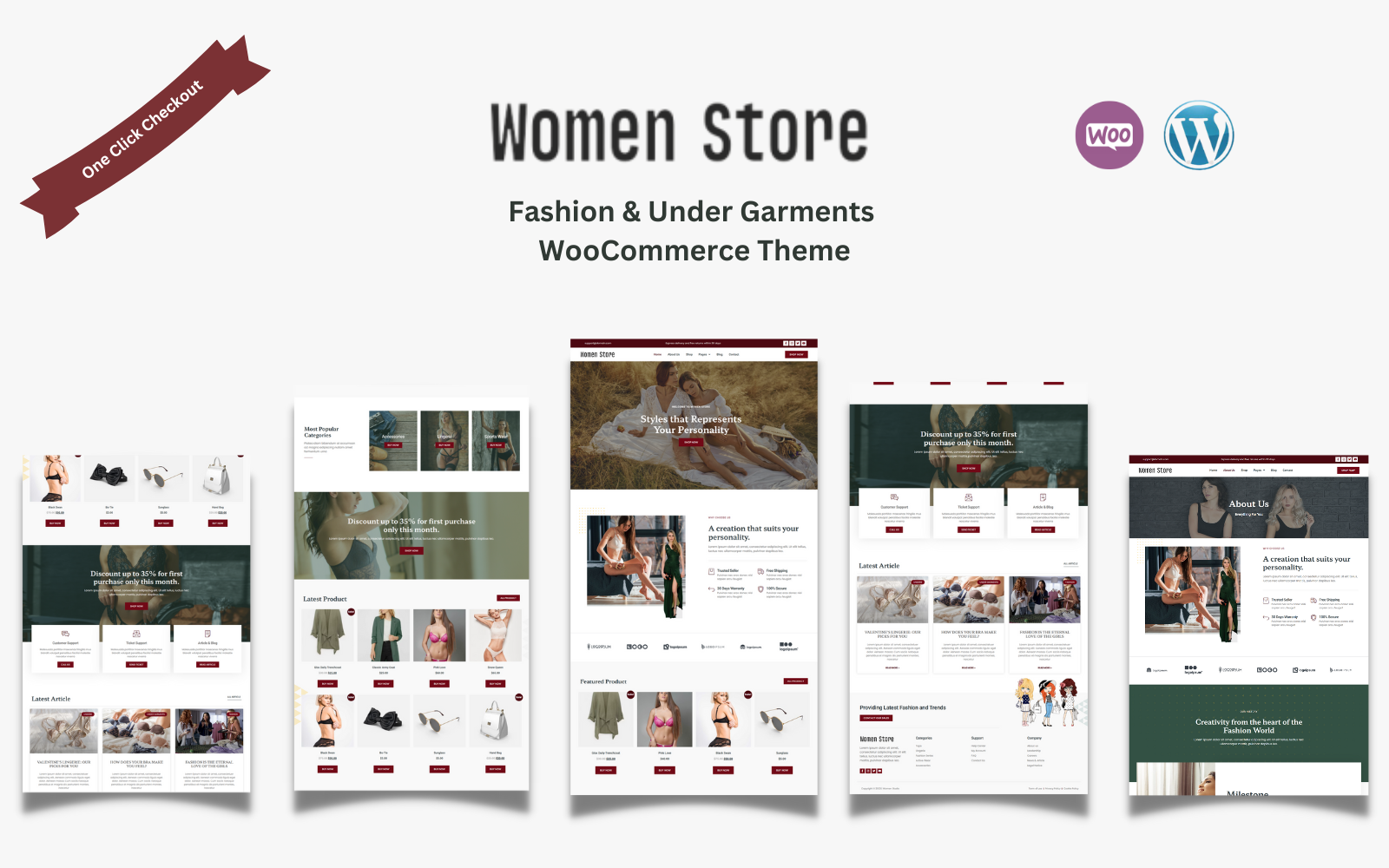 Women Store – Fashion & Under Garments Store